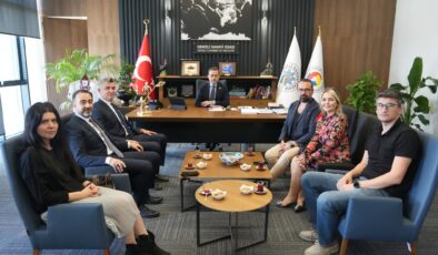 TURİZM FAKÜLTESİ DEKANI’NDAN KASAPOĞLU’NA ZİYARET