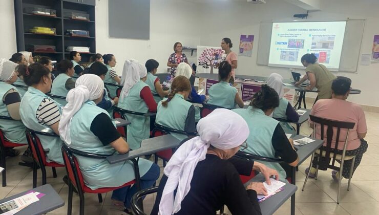 TEKSTİL ÇALIŞANLARINA EĞİTİM VERİLDİ