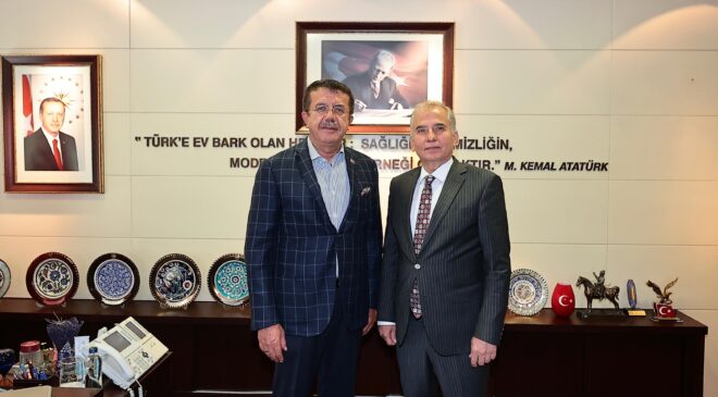 AK PARTİ GENEL BAŞKAN YARDIMCISI ZEYBEKCİ’DEN BAŞKAN ZOLAN’A ZİYARET