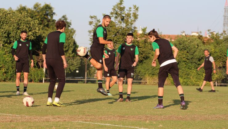 DENİZLİSPOR, FETHİYE MAÇININ HAZIRLIKLARINI SÜRDÜRDÜ