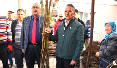 ÇAMELİ’ DE ÜRETİCİLERE FİDAN DESTEĞİ VERİLECEK