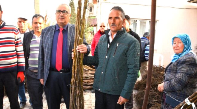 ÇAMELİ’ DE ÜRETİCİLERE FİDAN DESTEĞİ VERİLECEK