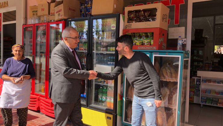 BAŞKAN CENGİZ ARSLAN ESNAFIN TALEPLERİNİ YERİNDE DİNLEDİ