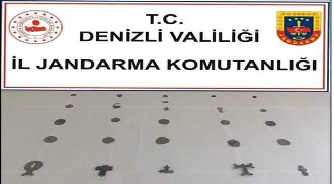 KAÇAK TARİHİ ESERLER YAKALANDI