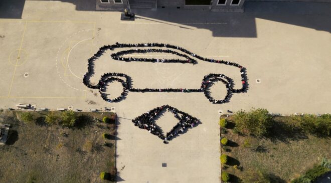 LİSE ÖĞRENCİLERİNDEN ‘’TOGG’’ KOREOGRAFİSİ !