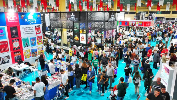 BÜYÜKŞEHİR KİTAP FUARI’NI 309.000 KİŞİ ZİYARET ETTİ