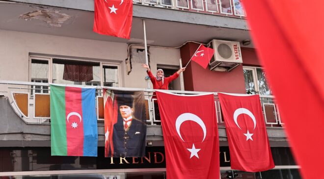 100. YIL COŞKUSU CUMHURİYET BAYRAMI TIRI İLE TÜM KENTE YAYILDI