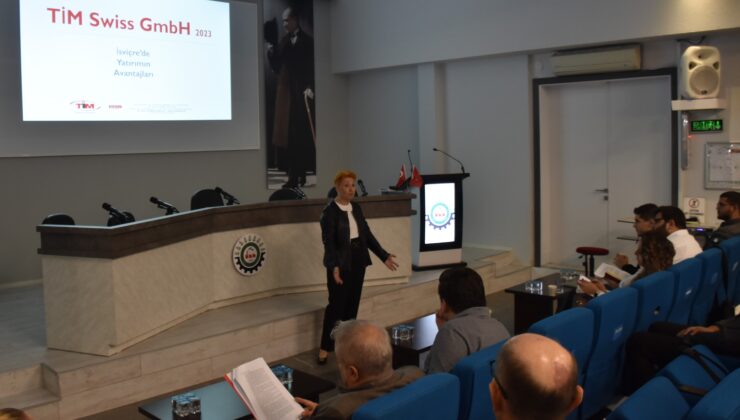 OSB’DE “İSVİÇRE’DE YATIRIM OLANAKLARI TOPLANTISI” GERÇEKLEŞTİRİLDİ