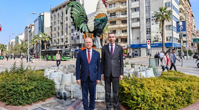 KKTC MECLİS BAŞKANI TÖRE’DEN BÜYÜKŞEHİR’E ZİYARET