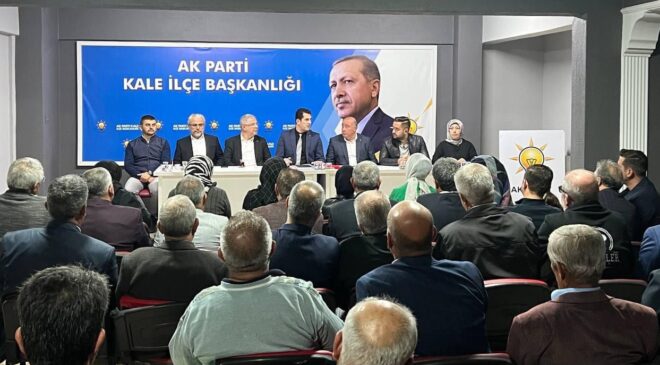 BAŞKAN GÜNGÖR; “KALE İLÇEMİZ CUMHUR İTTİFAKIMIZIN KALESİ OLMAYA DEVAM EDECEK”