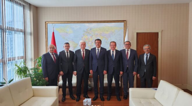 DTB YÖNETİMİNDEN NİHAT ZEYBEKCİ’YE ZİYARET