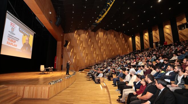 YUSUF KAPLAN DENİZLİLİLERLE BULUŞTU