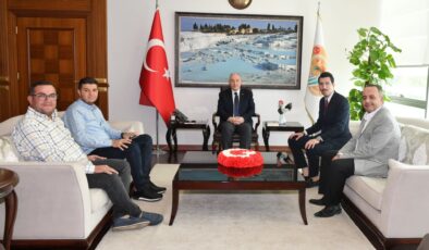 PÜİS DENİZLİ İL BAŞKANLIĞI’NDAN VALİ COŞKUN’A ZİYARET