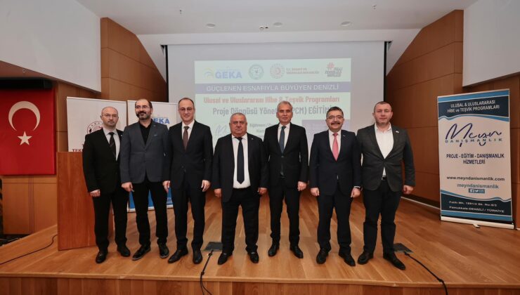 GÜÇLENEN ESNAFIYLA BÜYÜYEN DENİZLİ PROJESİ EĞİTİMLERİ BAŞLADI