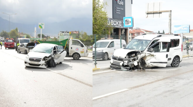 KARŞI ŞERİDE GEÇEN ARAÇ DEHŞET SAÇTI: 8 YARALI