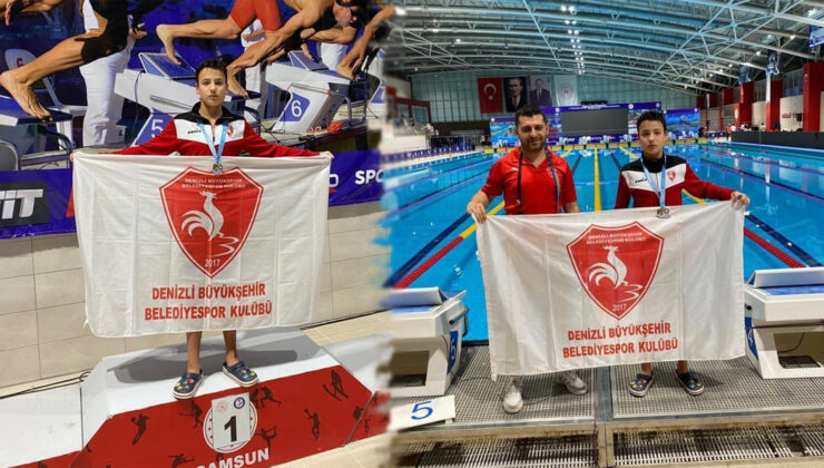 DENİZLİLİ SPORCUDAN 3 ALTIN MADALYA