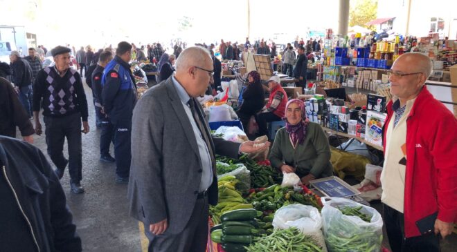 BAŞKAN ARSLAN ESNAF VE VATANDAŞLARLA BİR ARAYA GELDİ