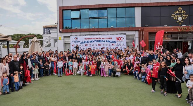 ‘’AİLEMİ SEVİYORUM’’ PROJESİ 2 BİN 264 ÇİFTİN MUTLULUĞUNA ŞAHİT OLDU