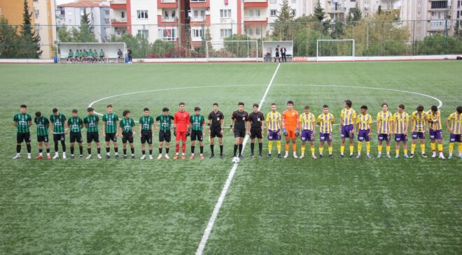 DENİZLİSPOR U17 HAFTAYI BERABERLİKLE KAPATTI