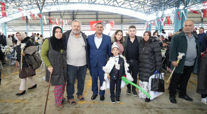 MUHTAR ADAYINDAN TOPLU SÜNNET TÖRENİ