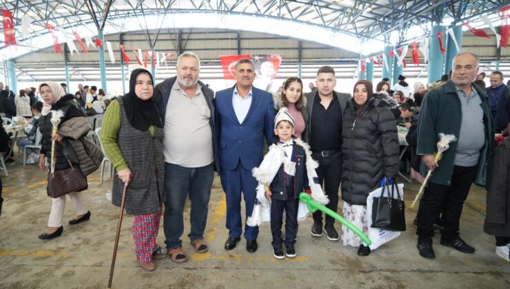 MUHTAR ADAYINDAN TOPLU SÜNNET TÖRENİ