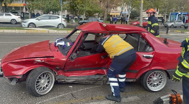 110 KİLOMETRE HIZLA MAKAS ATARKEN AZ DAHA CANINDAN OLUYORDU