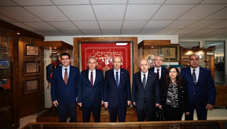 KKTC CUMHURBAŞKANI TATAR’DAN BAŞKAN ZOLAN’A ZİYARET