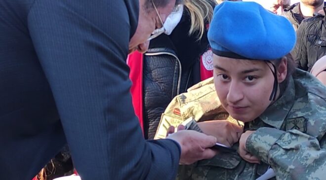 CUMHURBAŞKANI ERDOĞAN ŞEHİT AİLESİYLE GÖRÜŞTÜ