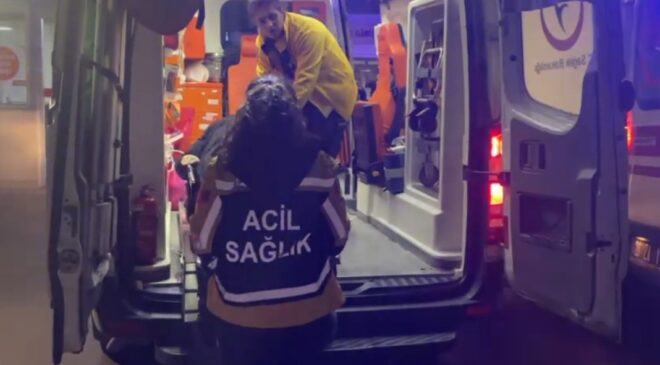 DARP EDİLEN KADIN ARAÇTAN YOLA ATILDI