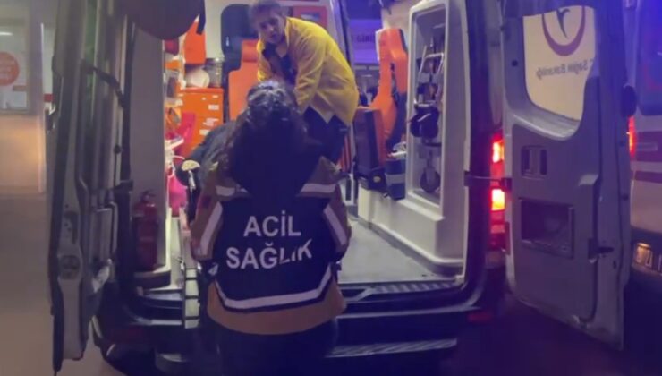 DARP EDİLEN KADIN ARAÇTAN YOLA ATILDI