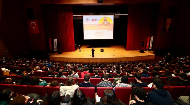 BÜYÜKŞEHİR’LE GENÇLİK BULUŞMALARI’NDA, GRİ KOÇ RÜZGARI ESTİ