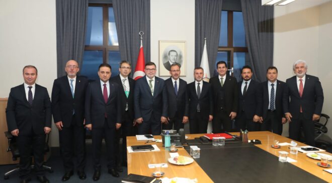 BAŞKAN GÜNGÖR ANKARA’DA İKİ TOPLANTIYA KATILDI