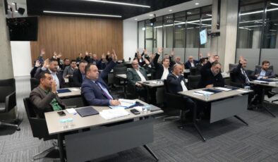 DENİZLİ SANAYİ ODASI ARALIK AYI TOPLANTISI GERÇEKLEŞTİRİLDİ