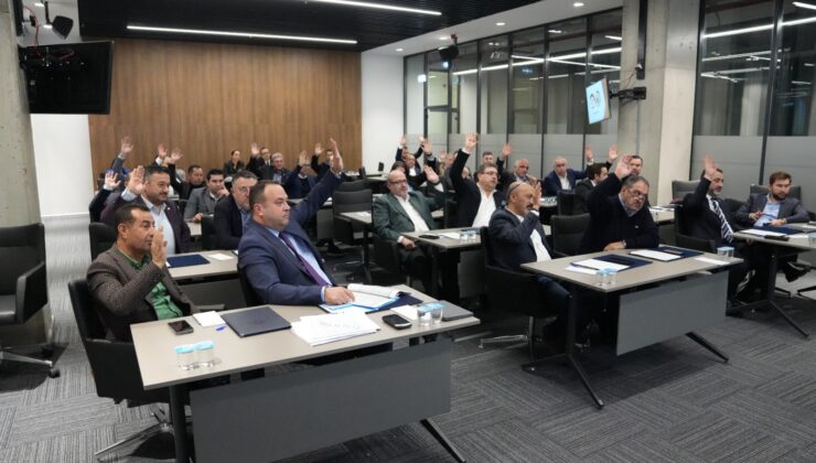 DENİZLİ SANAYİ ODASI ARALIK AYI TOPLANTISI GERÇEKLEŞTİRİLDİ