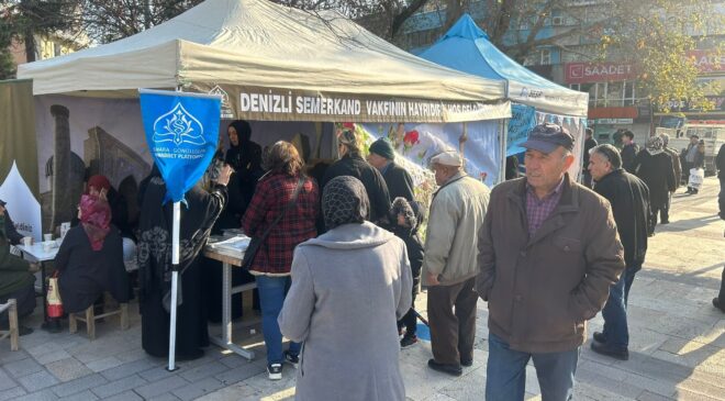 BİNLERCE VATANDAŞA KANDİL İKRAMI YAPILDI
