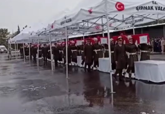 PENÇE-KİLİT ŞEHİTLERİ MEMLEKETLERİNE UĞURLANDI