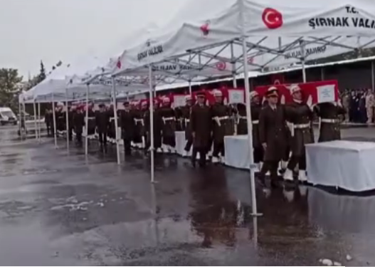 PENÇE-KİLİT ŞEHİTLERİ MEMLEKETLERİNE UĞURLANDI