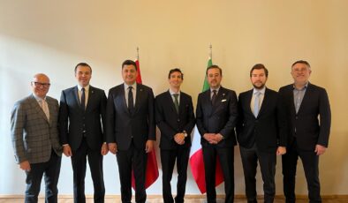 KASAPOĞLU’NDAN İTALYA KONSOLOSU’NA ZİYARET