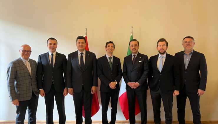 KASAPOĞLU’NDAN İTALYA KONSOLOSU’NA ZİYARET