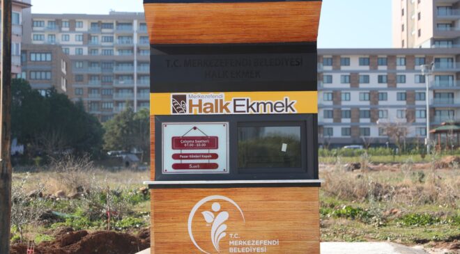 MERKEZEFENDİ HALK EKMEK’İN 22. BÜFESİ HİZMETTE