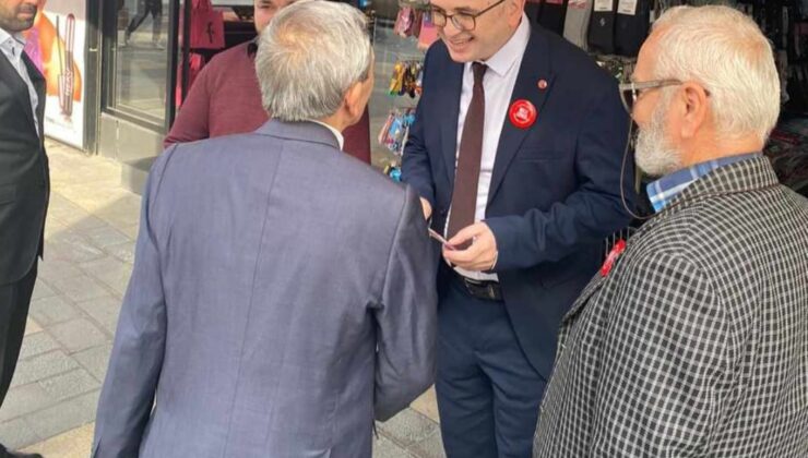 BAŞKAN ADAYI HAKAN KAYA, ÇINAR ESNAFINI ZİYARET ETTİ