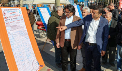 “VATANDAŞIN DERT YANDIĞI SU FATURALARI ÇINAR MEYDANI’NDA SERGİ OLDU”