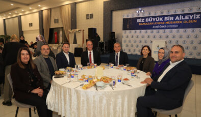 BAŞKAN ÖRKİ’DEN VEDA YEMEĞİ