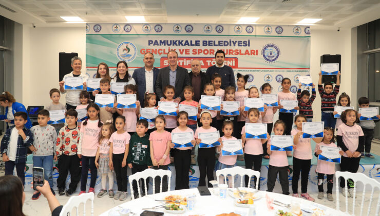 PAMUKKALE BELEDİYESİ KURSİYERLERİ İFTARDA BULUŞTU