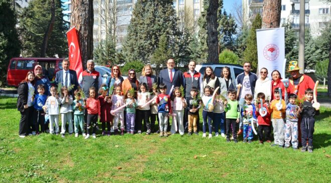 MİNİKLERE TARIM DERSİ VERİLDİ