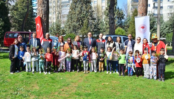 MİNİKLERE TARIM DERSİ VERİLDİ