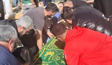 KAZADA HAYATINI KAYBEDEN MOTOKURYE SON YOLCULUĞUNA UĞURLANDI