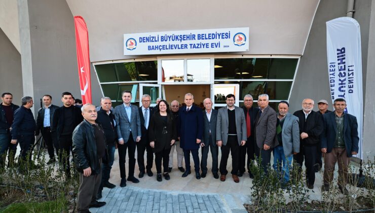 BÜYÜKŞEHİR’DEN BİR TAZİYE EVİ DE BAHÇELİEVLER’E