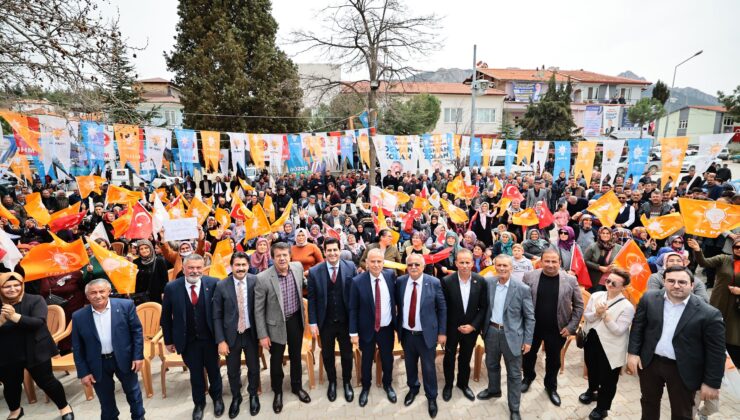 BAŞKAN ZOLAN, 1 GÜNDE 6 İLÇEYİ ZİYARET ETTİ