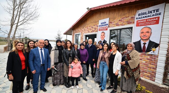 BAŞKAN ZOLAN’A ÇARDAK’TA SEVGİ SELİ